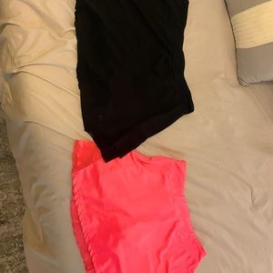 Tennis Fila Medium Skirt.   Black and Bright Pink